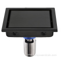 Anti-odor square black Floor Drain